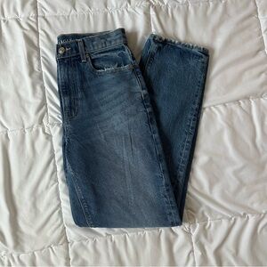 American Eagle Super High Rise Straight Jeans